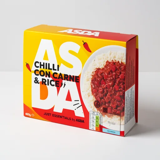 JUST ESSENTIALS by ASDA Just Essentials by  Chilli Con Carne & Rice 400g