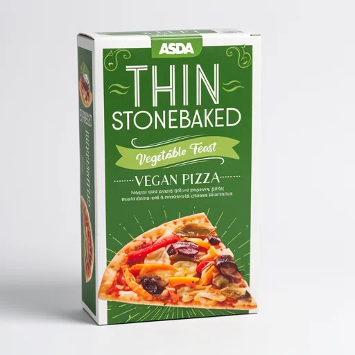 ASDA Thin Stonebaked Vegetable Feast Vegan Pizza