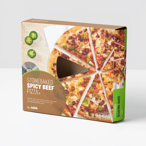 ASDA Stonebaked Spicy Beef Pizza 354g