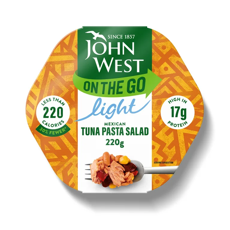   John West On The Go Mexican Tuna Bean Salad Gluten Free (220g)