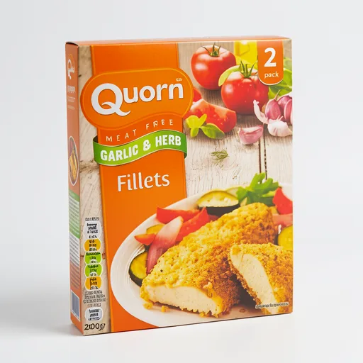 Quorn 2 Garlic & Herb Fillets 200g