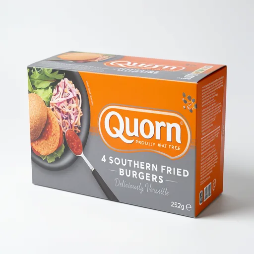 Quorn 4 Southern Fried Burgers 252g