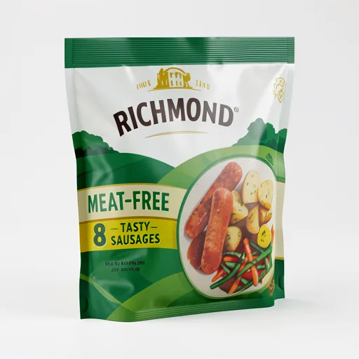 Richmond 8 Meat Free Vegan Sausages 304g