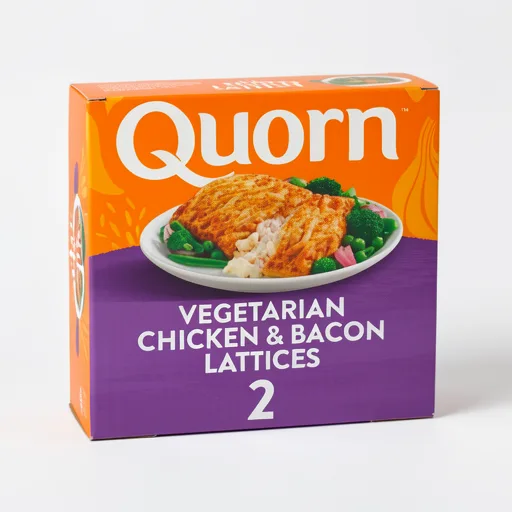 Quorn Chicken & Bacon Lattice 2 Pack 300G