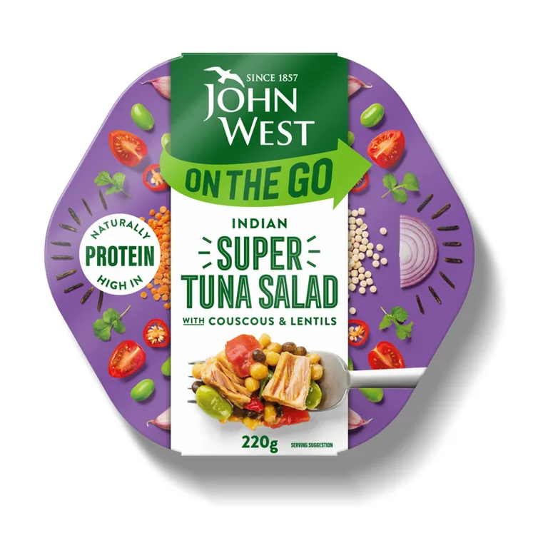John West On The Go Indian Super Tuna Salad (220g)