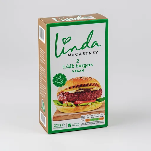 Linda McCartney's 2 1/4lb Burgers 227g