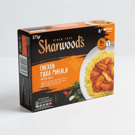 Sharwood's Chicken Tikka Masala with Rice 