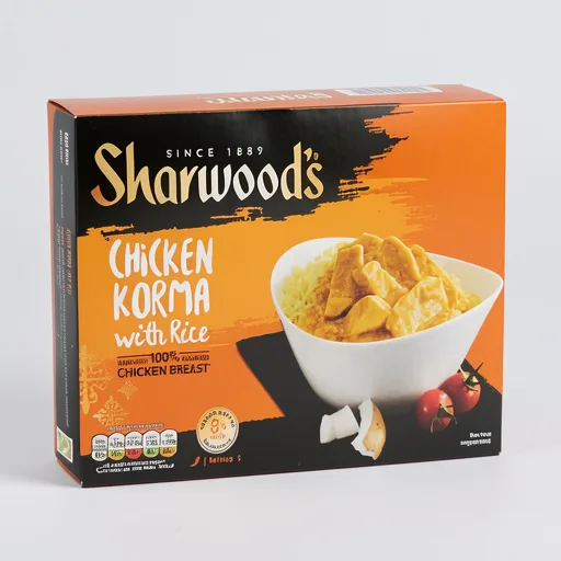 Sharwood's Chicken Korma with Rice