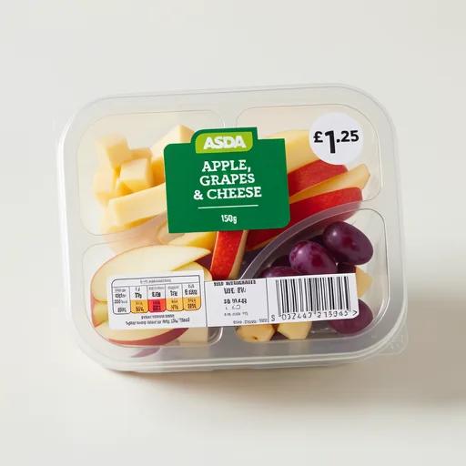 ASDA Mild & Crisp Apple, Grapes & Cheese 150g