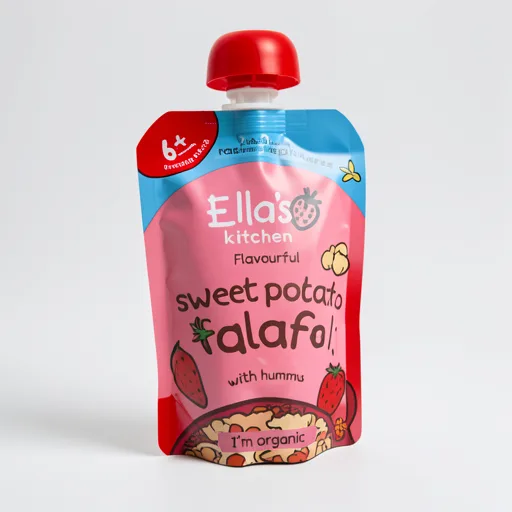 Ella's Kitchen Sweet Potato Falafel with Hummus 6+ Months 100g