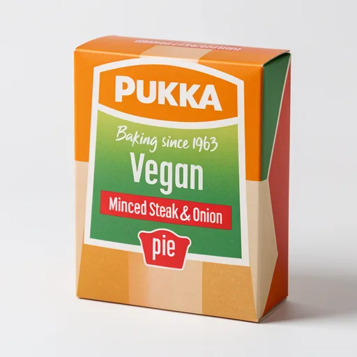 Pukka Plant Based Minced No Steak & Onion Pie 210g