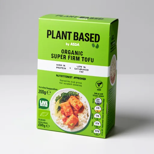 ASDA Plant Based Organic Super Firm Tofu 200g