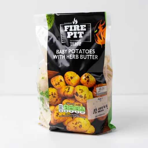 Tesco Baby Potatoes With Herb Butter 400g