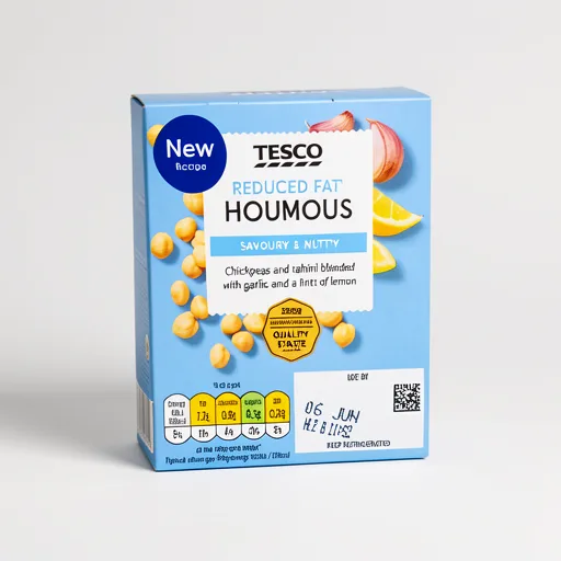 Tesco Reduced Fat Houmous 200g 