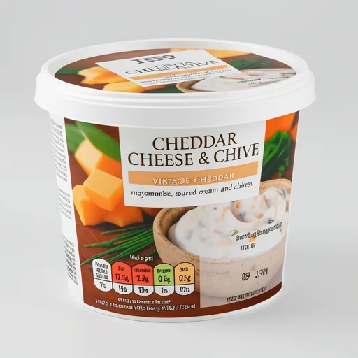 Tesco Cheddar Cheese & Chive Dip 200G
