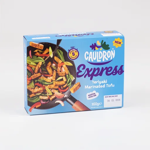 Cauldron Express Teriyaki Organic Tofu Pieces 160g