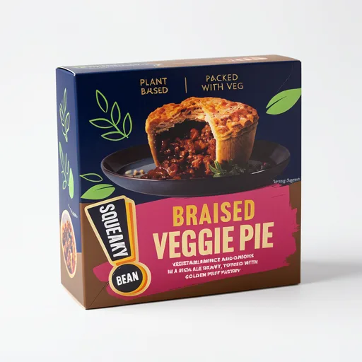 Squeaky Bean Braised Veggie Pie 209g