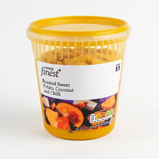 Tesco Finest Sweet Potato Coconut & Chilli Soup 600G