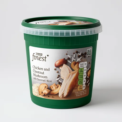 Tesco Finest Chicken & Mushroom Soup 600G