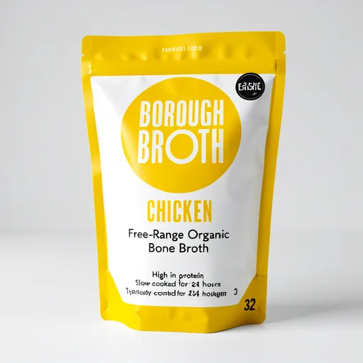 Borough Broth Chicken Free Range Organic Bone Broth 324g