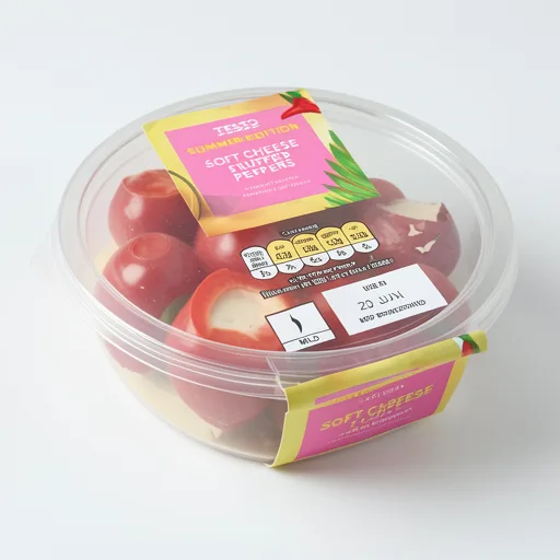 Tesco Soft Cheese Stuffed Peppers 145g