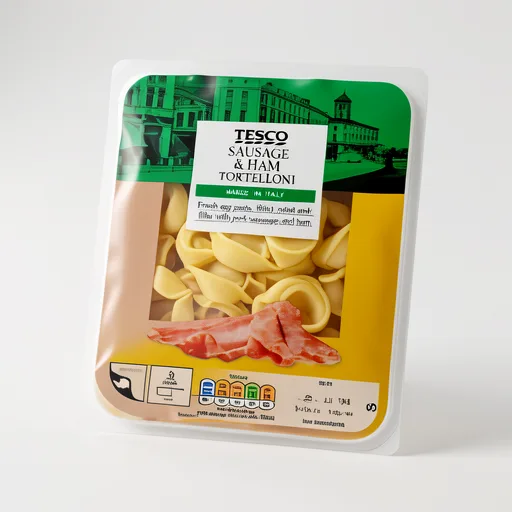 Tesco Sausage & Ham Fresh Tortelloni 300g