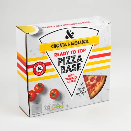 Crosta & Mollica Ready to Top Pizza Base with Tomato Sauce 270g