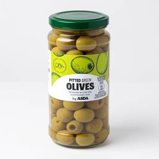 ASDA Pitted Green Olives 310g