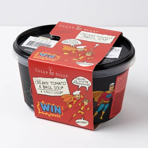 Cully & Sully a Velvet Creamy Tomato & Basil Soup 400g