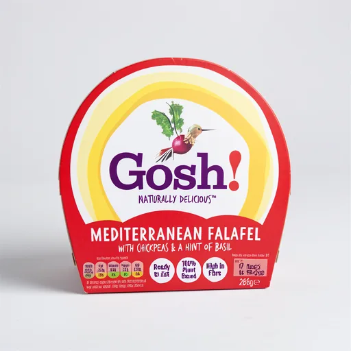 Gosh! Mediterranean Falafel with Chickpeas & a Hint of Basil 266g