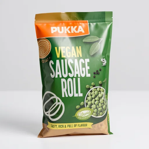 Pukka Vegan Sausage Roll 130G