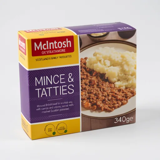 McIntosh of Strathmore of Strathmore Mince & Tatties 340g