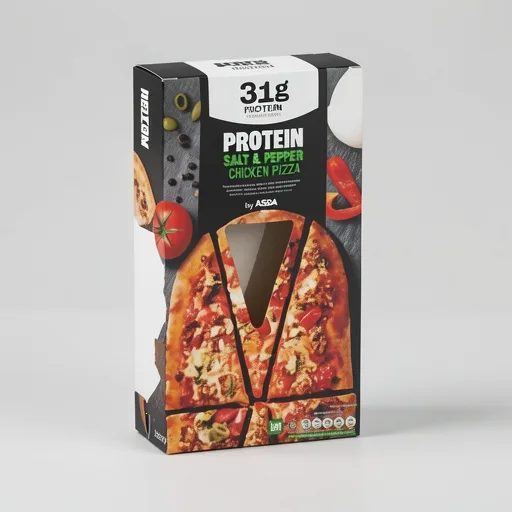 ASDA Protein Salt & Pepper Chicken Pizza 257g