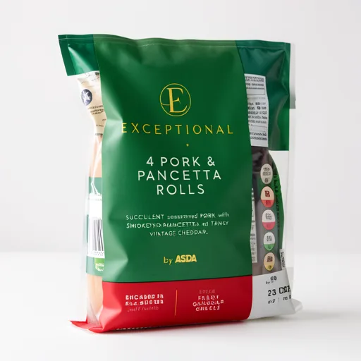 Exceptional by ASDA Pork & Chilli Rolls 4 x 47g (188g)