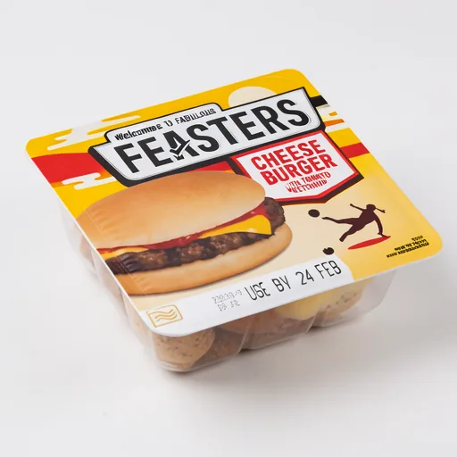 Feasters Cheese Burger 147g