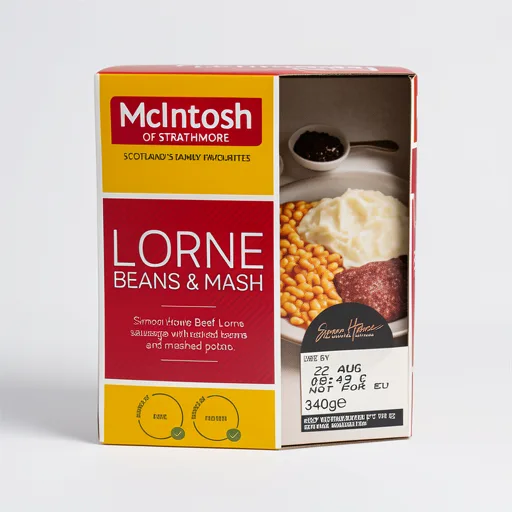 McIntosh of Strathmore of Strathmore Lorne Beans & Mash 340g