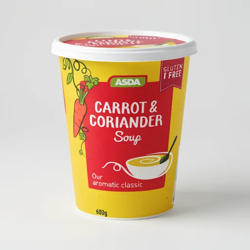 ASDA Carrot & Coriander Soup 600g