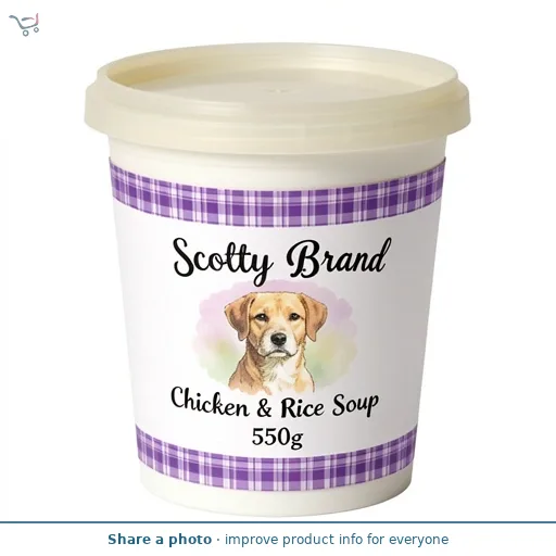 Scotty Brand Chicken & Rice Soup 550g