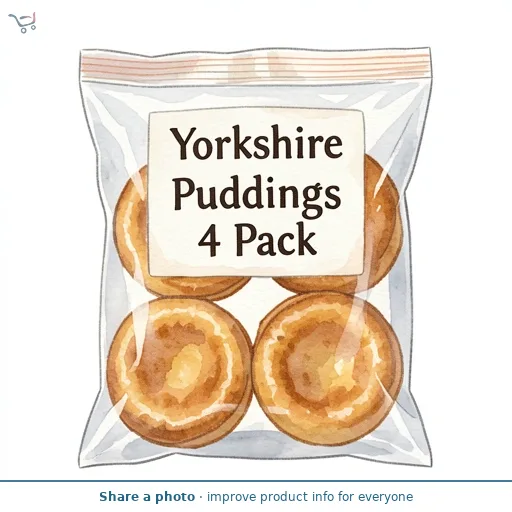 Yorkshire Puddings 4 Pack