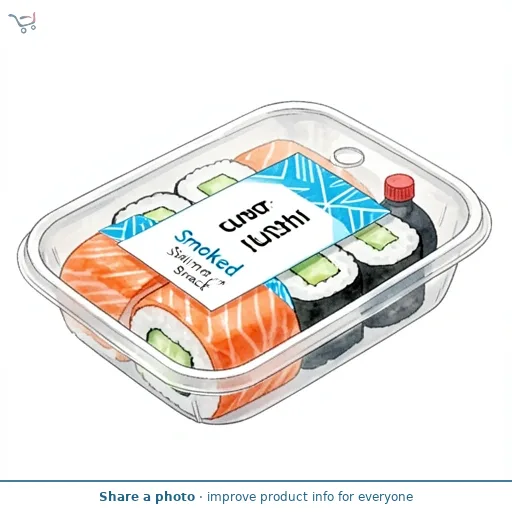 Smoked Salmon Sushi Snack