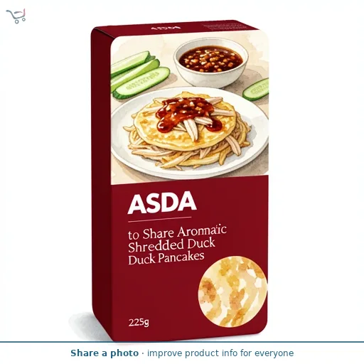 ASDA to Share Aromatic Shredded Duck Pancakes 225g