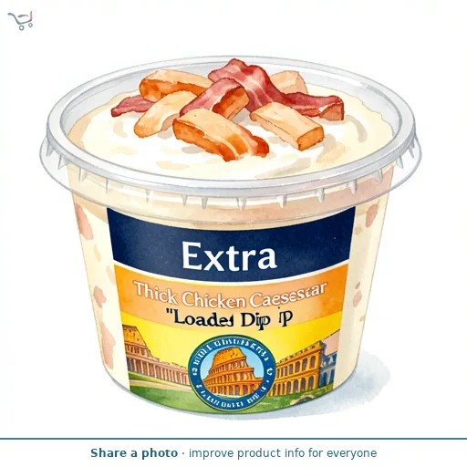 Extra Thick Chicken Caesar Loaded Dip