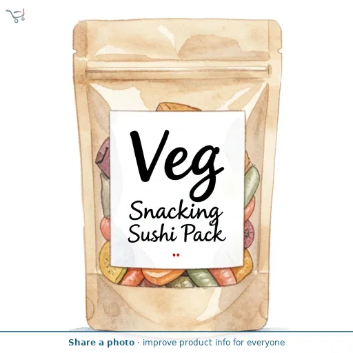 Veg Snacking Sushi Pack
