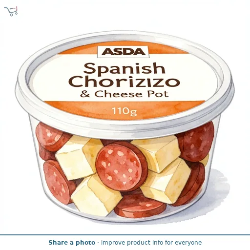 ASDA Spanish Chorizo & Cheese Pot 110g