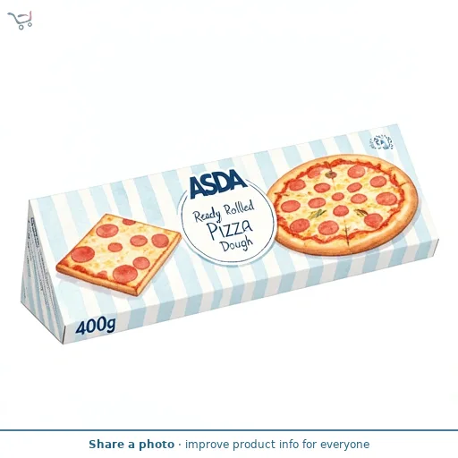 ASDA Ready Rolled Pizza Dough 400g