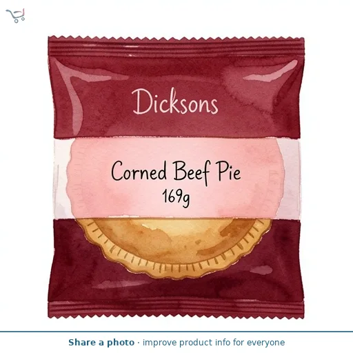 Dicksons Corned Beef Pie 169g