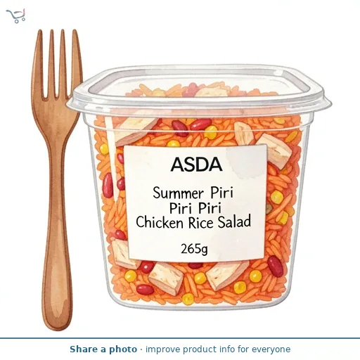 ASDA Summer Piri Piri Chicken Rice Salad 265g