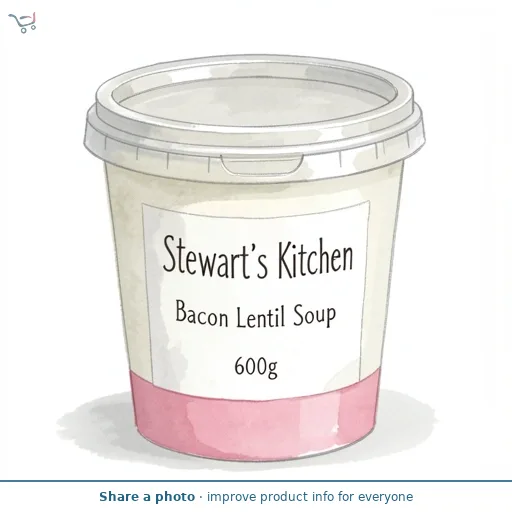 Stewart's Kitchen Bacon Lentil Soup 600g