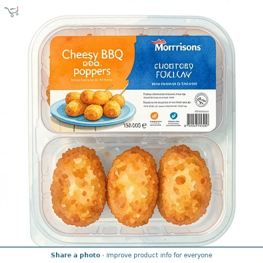 Morrisons Cheesy BBQ Poppers