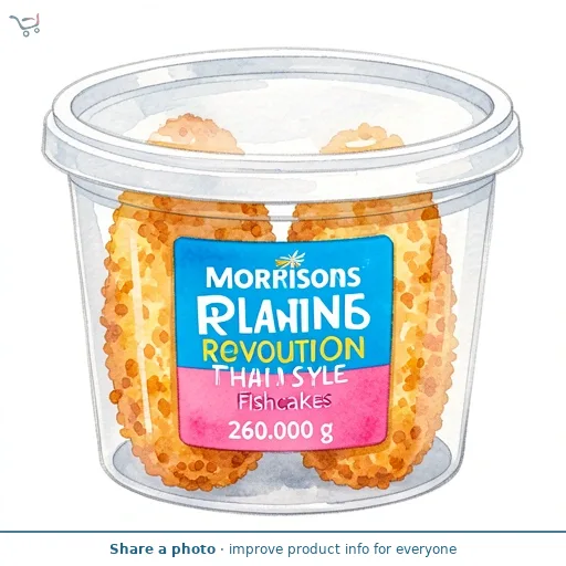 Morrisons Plant Revolution Thai Style Fishcakes